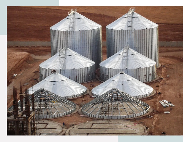 Строительство зерновых силосов в Самаре