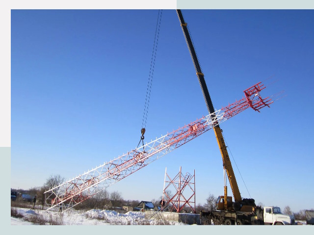 Строительство башен связи в Самаре от 606 руб.