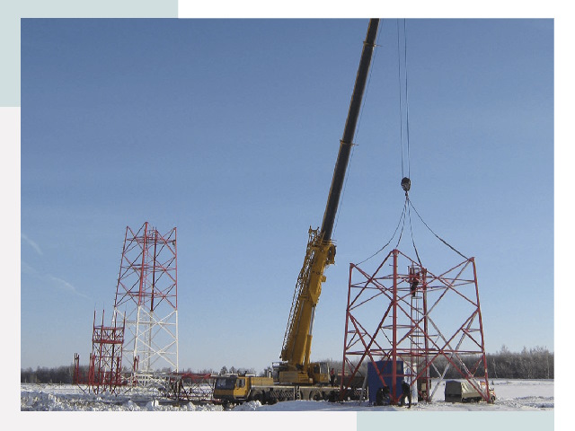 Монтаж вышек связи в Самаре