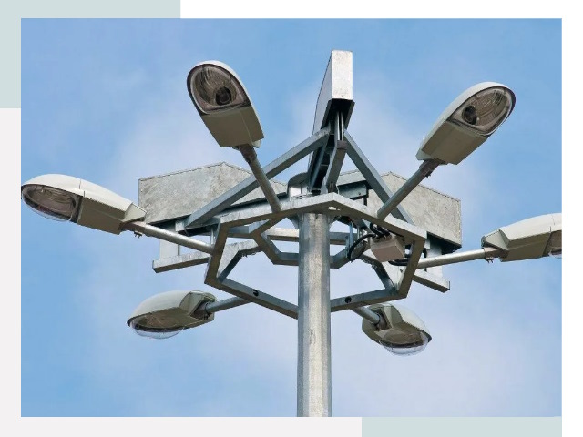 Монтаж осветительных мачт в Самаре