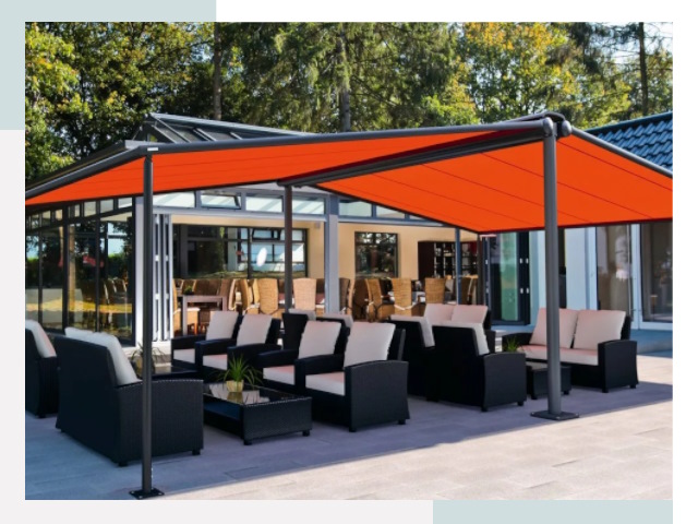 Навесы для кафе и ресторанов в Самаре
