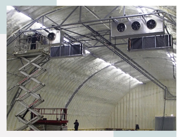 Оснащение ангаров в Самаре