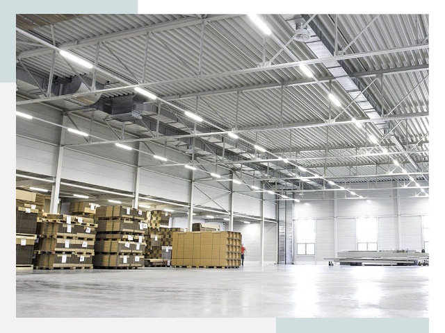 Освещение ангаров в Самаре