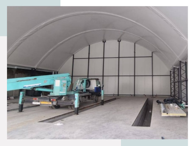 Внутреннее оснащение ангаров в Самаре