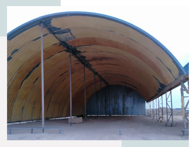 Реконструкция ангаров в Самаре